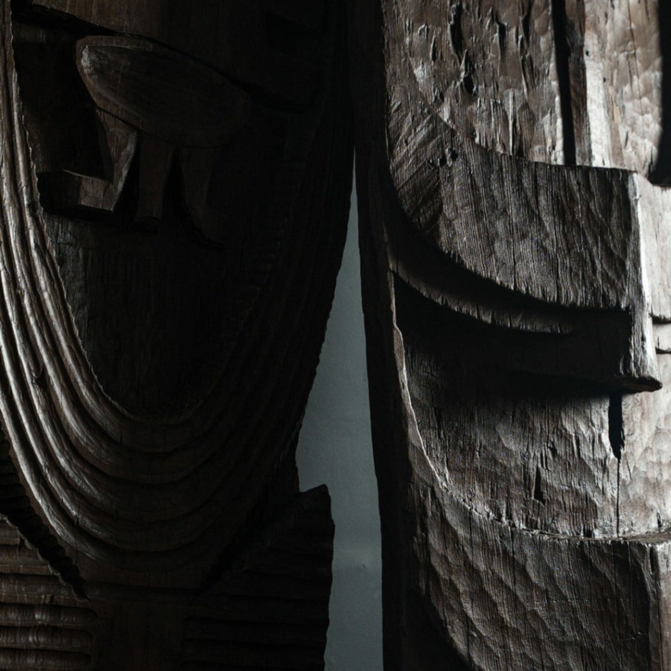 Декоративная панель XIX век, Индия PR42624, Тиковое дерево, natural, ROOMERS ANTIQUE