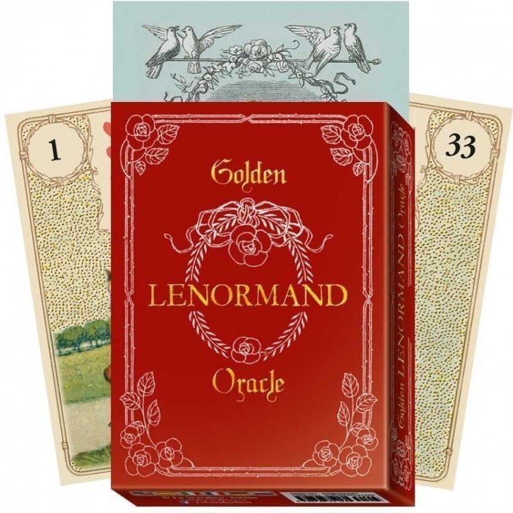 Карты Таро "Golden Lenormand Oracle" Lo Scarabeo / Золотой Оракул Ленорман (30784)