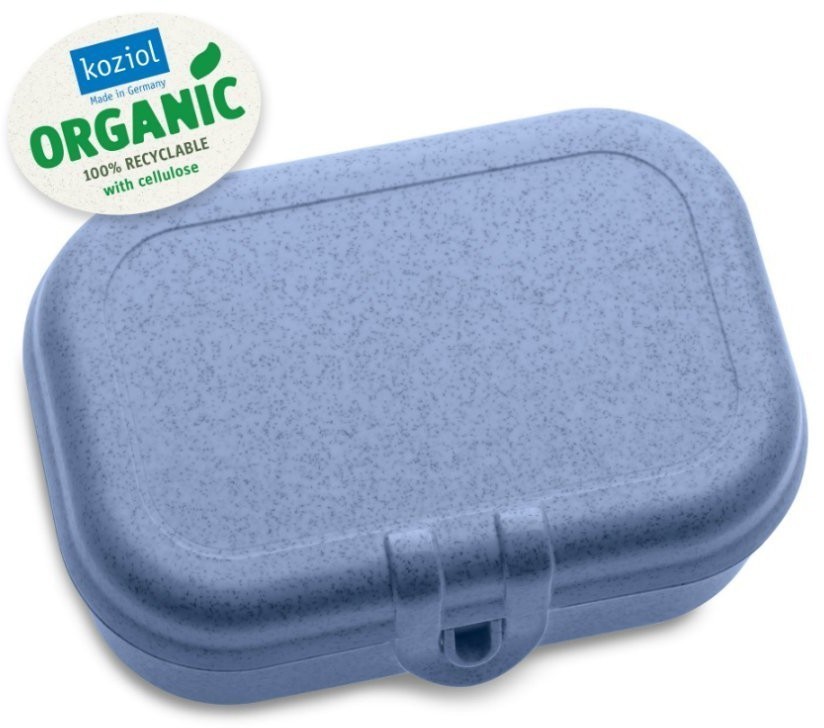 Ланч-бокс pascal, organic, 15,2х6х10,7 см, синий (67276)