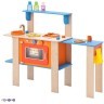 Деревянная кухня-трансформер для детей "Гавайский микс" с 16 аксессуарами (PK115)