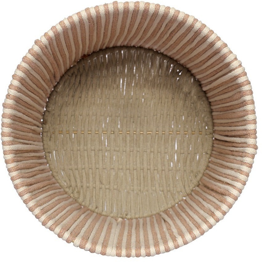 Корзина плетеная dholak beige из коллекции ethnic, размер m (77211)