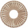Корзина плетеная dholak beige из коллекции ethnic, размер m (77211)