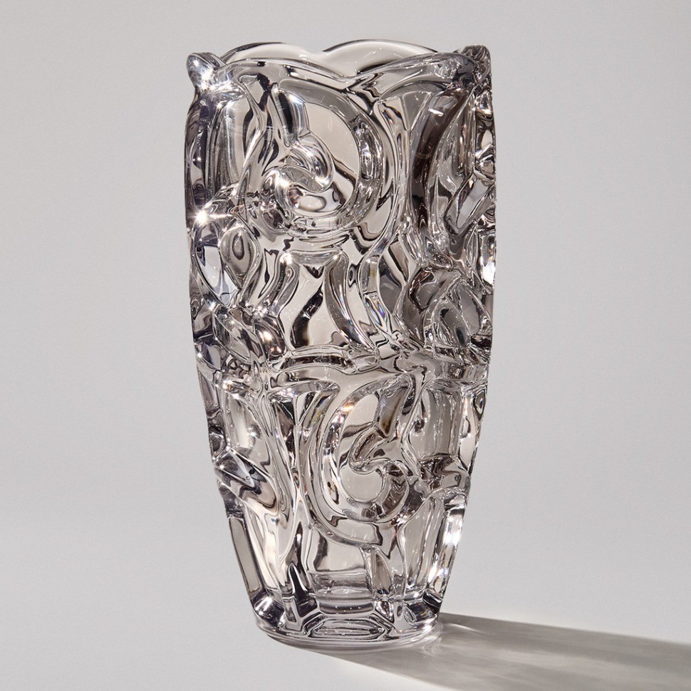 Ваза "elegia" smoky 15х29,8 см Lefard (695-078)