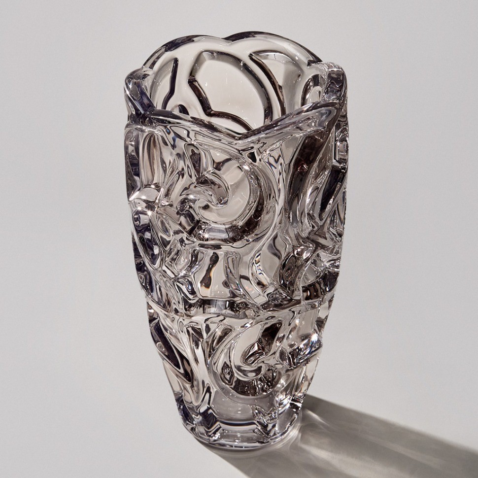 Ваза "elegia" smoky 15х29,8 см Lefard (695-078)