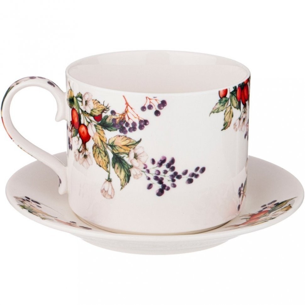 Чайная пара lefard "лесная сказка" сова 300 мл (590-379)