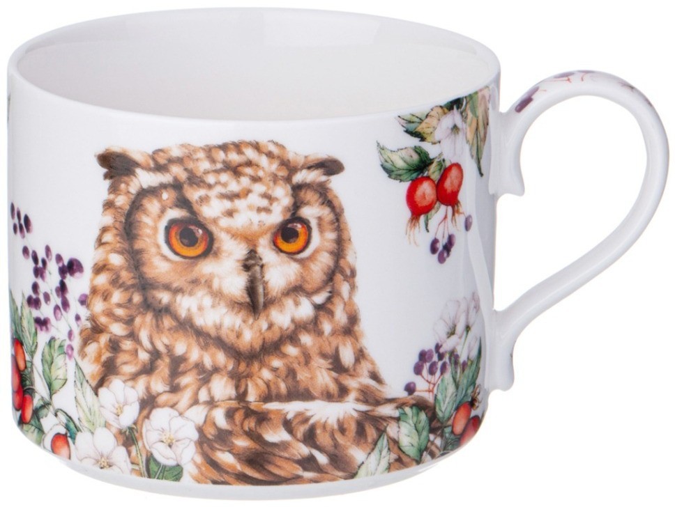 Чайная пара lefard "лесная сказка" сова 300 мл (590-379)