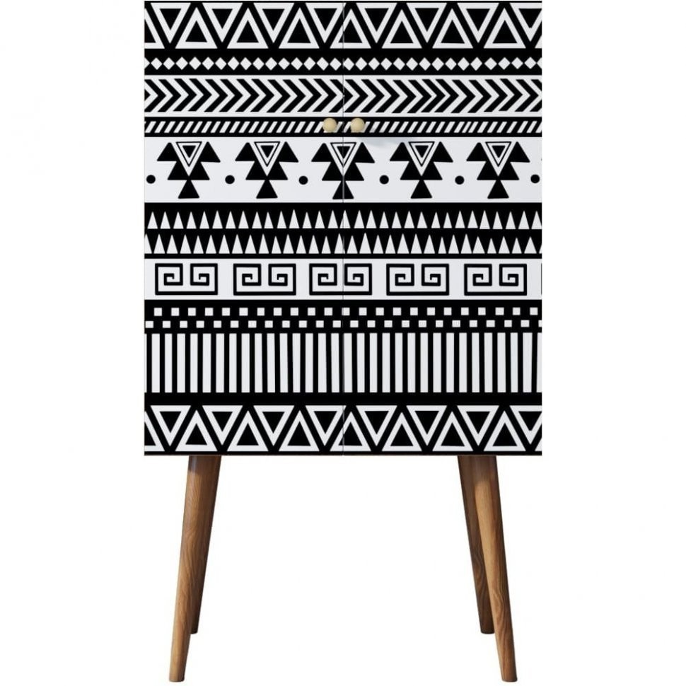 Комод на высоких ножках Berber 19 принт арт BB09/Print_19-ET