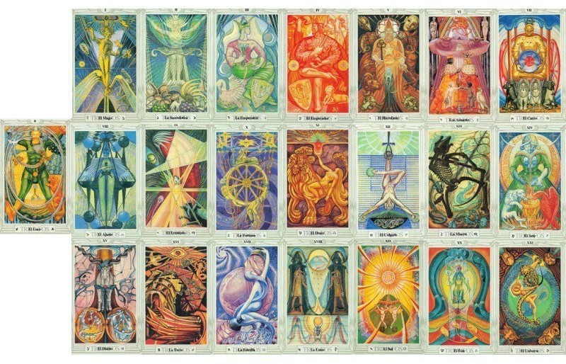 Карты Таро AGMuller Crowley Tarot Pocket GB AGMuller / Таро Тота Алистера Кроули (30779)