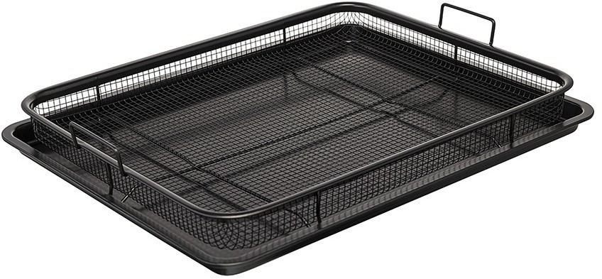 Противень для запекания с решеткой-гриль roast masters, 36х45 см, черный (77881)