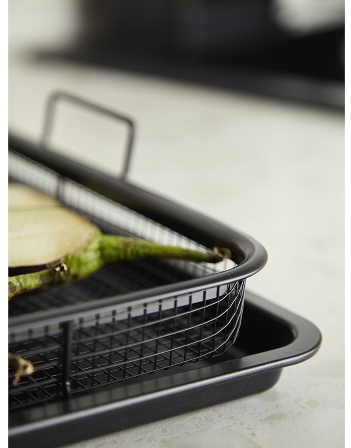 Противень для запекания с решеткой-гриль roast masters, 36х45 см, черный (77881)