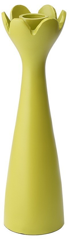 Подсвечник laminaria, 23 см, лайм (78635)