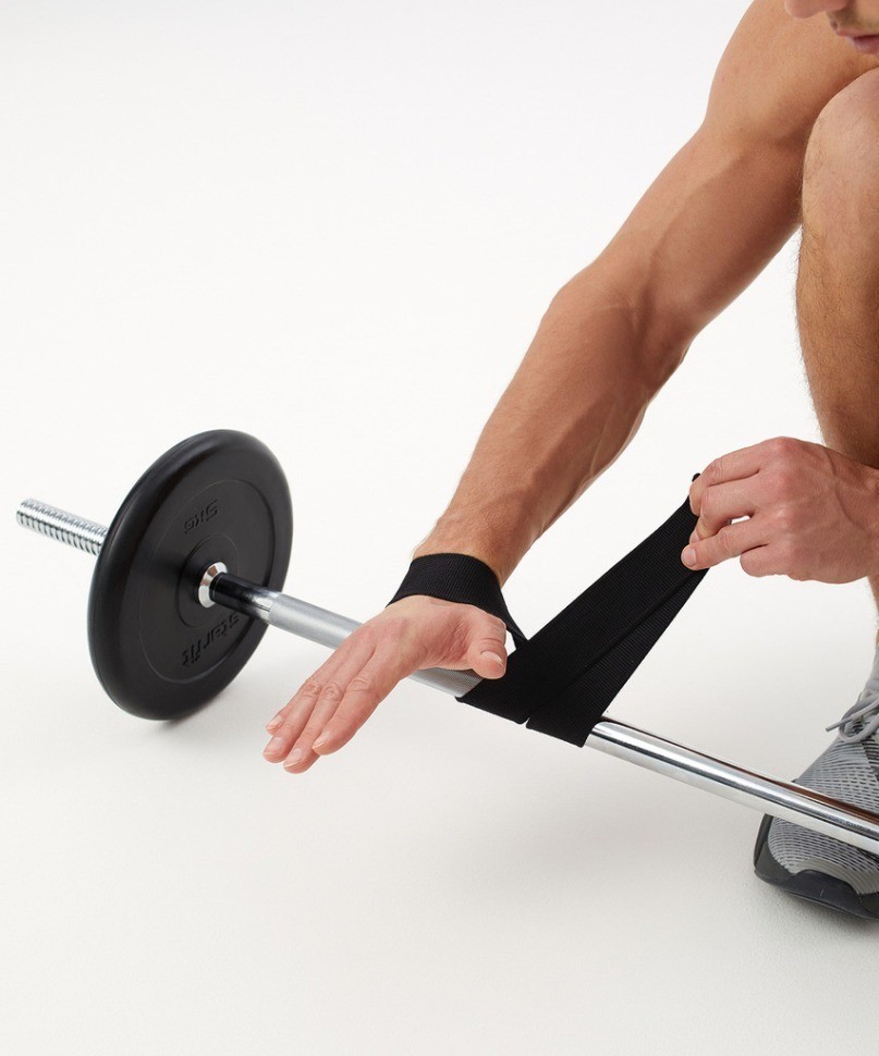 Лямки страховочные для штанги V76, петля обратная, черный (2107876)