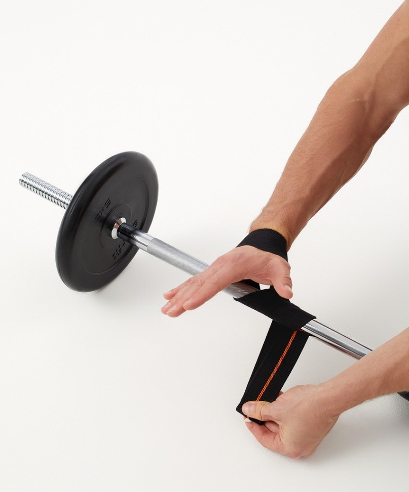 Лямки страховочные для штанги V76, петля обратная, черный (2107876)