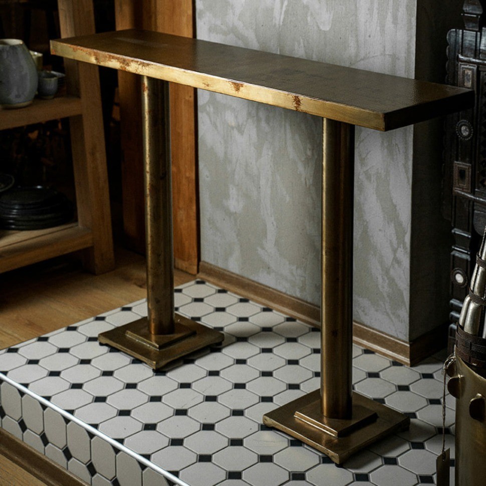 Консоль 26925-120, металл, Barss antique, ROOMERS FURNITURE