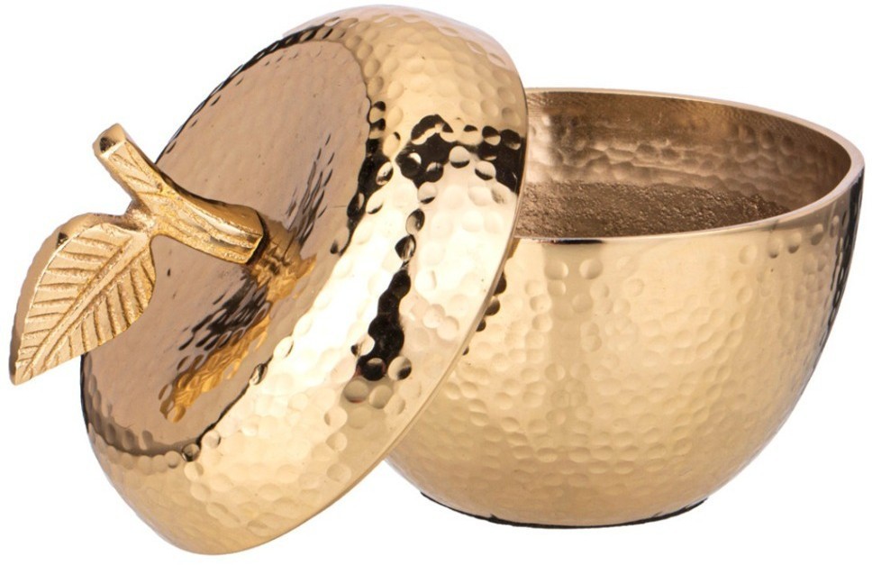 Шкатулка декоративная "яблоко", высота 12,5см, диаметр 11см Lefard (875-293)