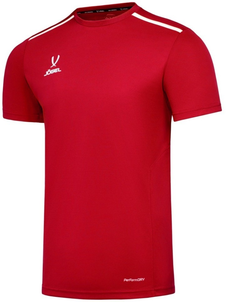 Футболка тренировочная JOGEL DIVISION Training Tee, красный (2115981)