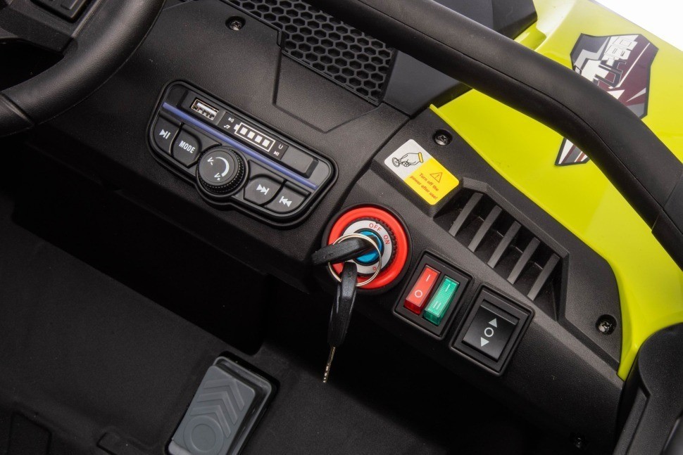 Детский электромобиль багги 24V 4WD (HC-601B-24V-4WD-GREEN)