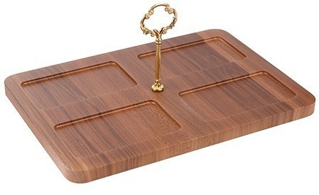 Менажница керамическая для сервировки 4 блюда LORAINE (90034-325)