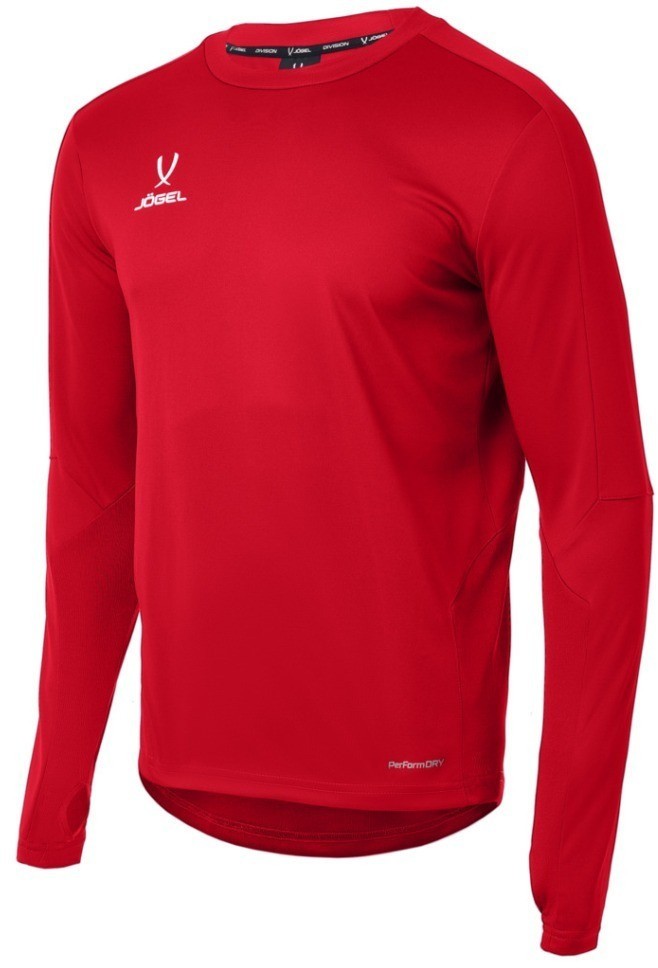 Джемпер тренировочный JOGEL DIVISION PerFormDRY Pro Training Top, красный (2115990)