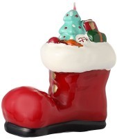 Свеча декоративная festive stocking из коллекции new year essential, 12,5 см (79757)