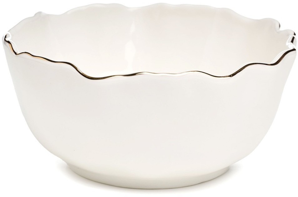 Набор салатников lefard "charm" 2 шт. 12,5*5,5 см 350 мл (с золотой линией) (779-359)