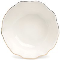 Набор салатников lefard &quot;charm&quot; 2 шт. 12,5*5,5 см 350 мл (с золотой линией) (779-359)