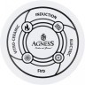 Чайник эмалированный agness, серия маки 3,0л подходит для индукцион.плит (950-473)