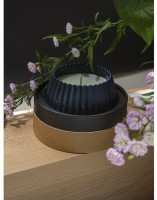 Свеча ароматическая italian cypress из коллекции edge, синий, 30 ч (75649)