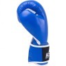 Перчатки боксерские Wolf Blue, кожа, 8 oz (805119)