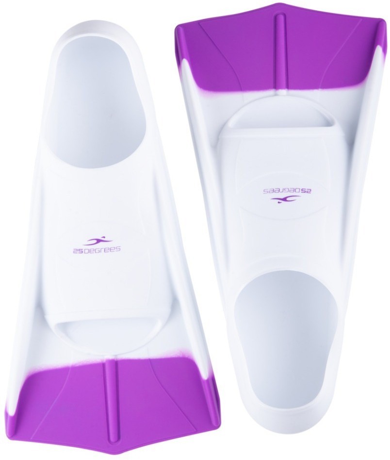 Ласты тренировочные 25DEGREES Pooljet White/Purple, S (2107324)