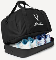 Сумка спортивная с двойным дном JOGEL Division Double Bottom Bag, черный (2130726)