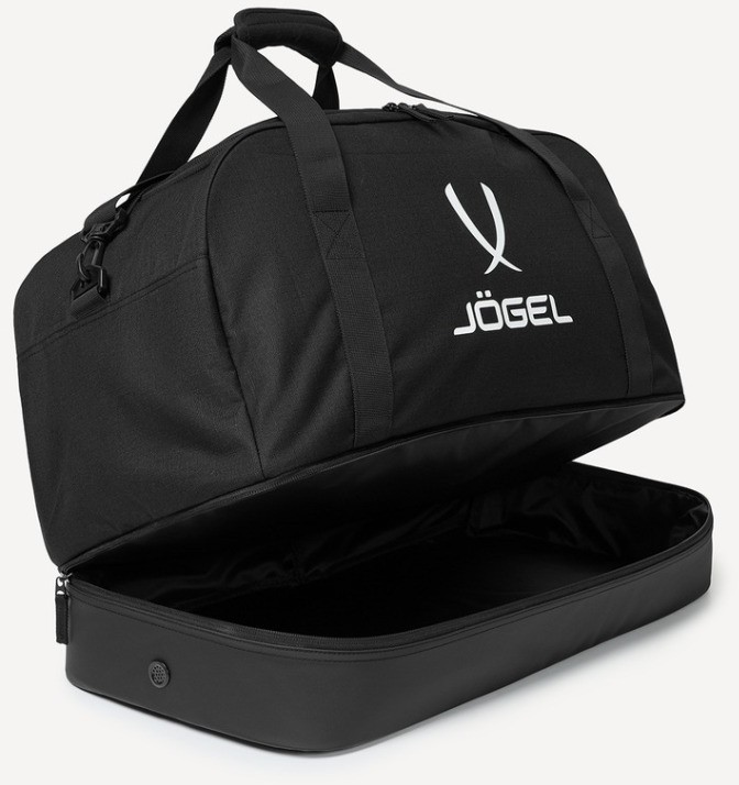 Сумка спортивная с двойным дном JOGEL Division Double Bottom Bag, черный (2130726)