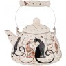 Чайник agness эмалированный, 3,0л, серия "парижские коты" (934-392)