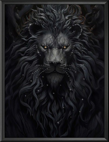 Картина МОЩЬ с кристаллами Swarovski (3051)