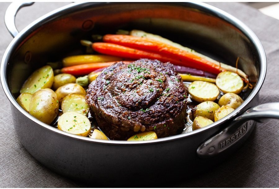 Набор из 2 сковород, 3 сотейников и кастрюли (68140)