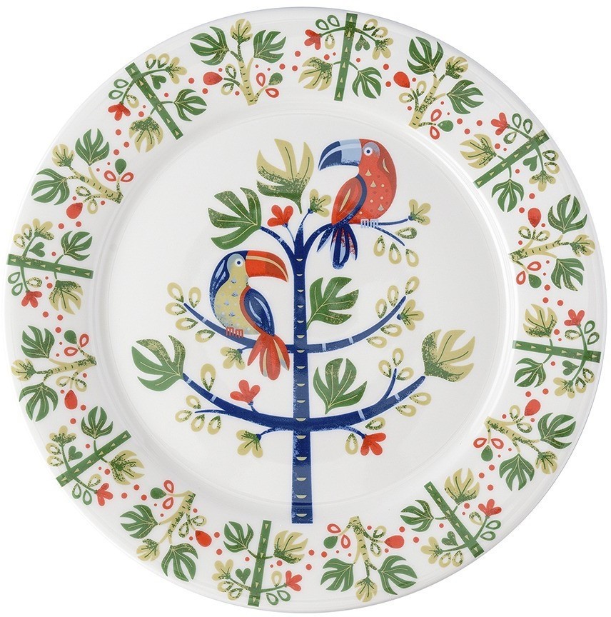 Тарелка toucan из коллекции birds of paradise, D28 см (76699)