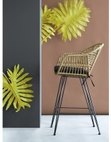 Стул полубарный vetle bent, ротанг (77584)