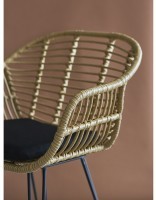 Стул полубарный vetle bent, ротанг (77584)