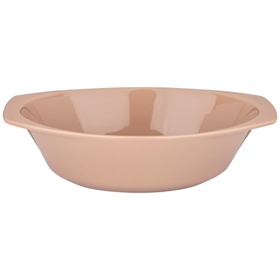 Форма для запекания со стеклянной жаропрочной крышкой agness 35,5*21,3*13,4см 2,5л капучино (кор=6шт (189-309)