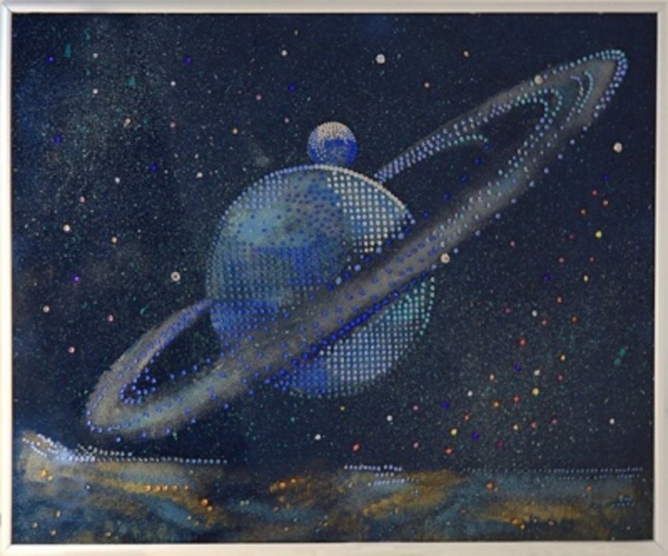 Картина Планета с кристаллами Swarovski (1904)