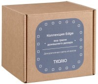 Свеча декоративная графитового цвета из коллекции edge, 10,5см (73755)
