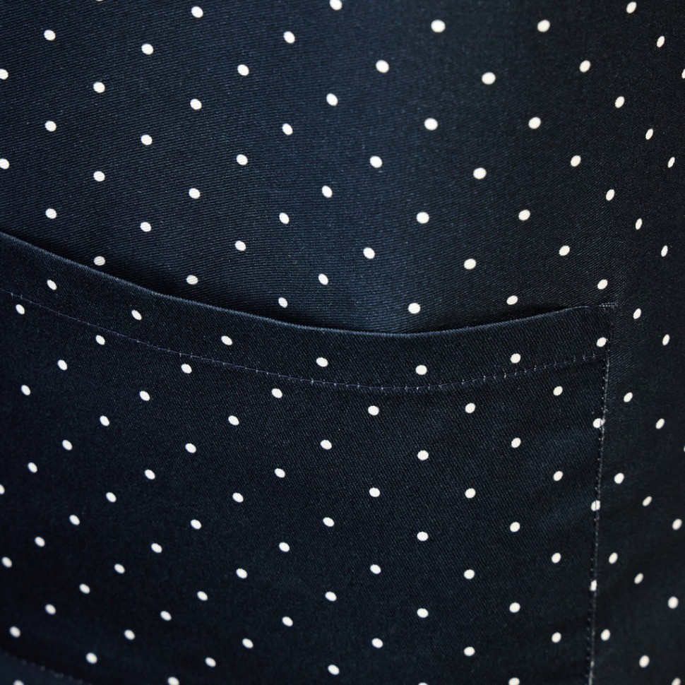 Фартук "family farm" 60х70 см 100% хлопок,синий, кайма,твил,пропитка Lefard (850-742-72)