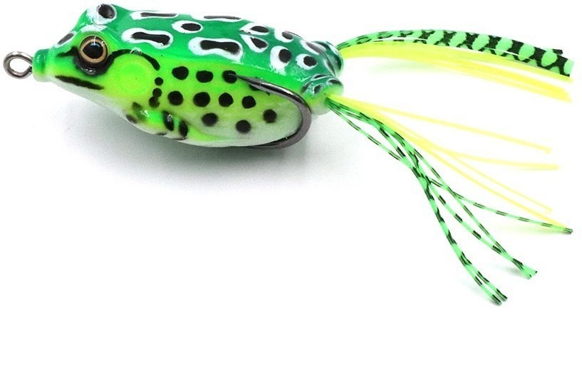Лягушка-незацепляйка Namazu FROG, 65 мм, 14 г, цвет 19, YR Hooks (BN) #6 N-F65-14-19 (87668)