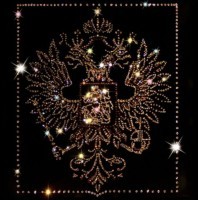 Картина Герб Российской Федерации с кристаллами Swarovski (1079)