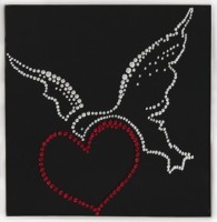 Картина Птица счастья с кристаллами Swarovski (1253)