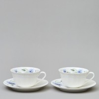 Чайный набор lefard &quot;васильки&quot;  на 2 пер. 4 пр. 330 мл (760-829)