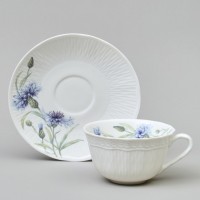 Чайный набор lefard &quot;васильки&quot;  на 2 пер. 4 пр. 330 мл (760-829)