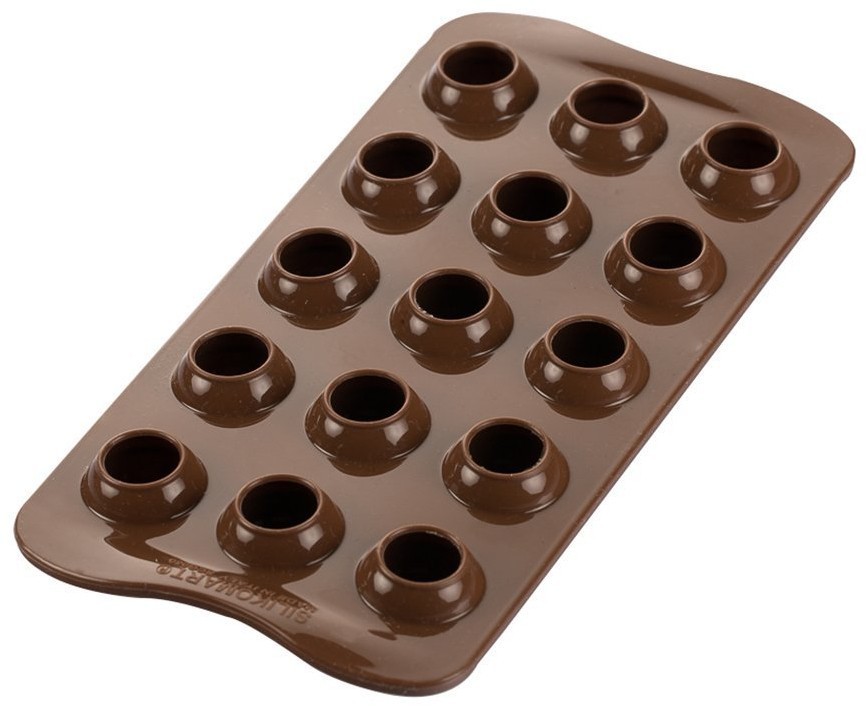 Форма силиконовая для приготовления конфет tartufino, 11х21 см (68874)