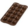 Форма силиконовая для приготовления конфет tartufino, 11х21 см (68874)