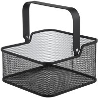 Корзина для хранения ferrant, 20х20х11,5 см, черная (75774)